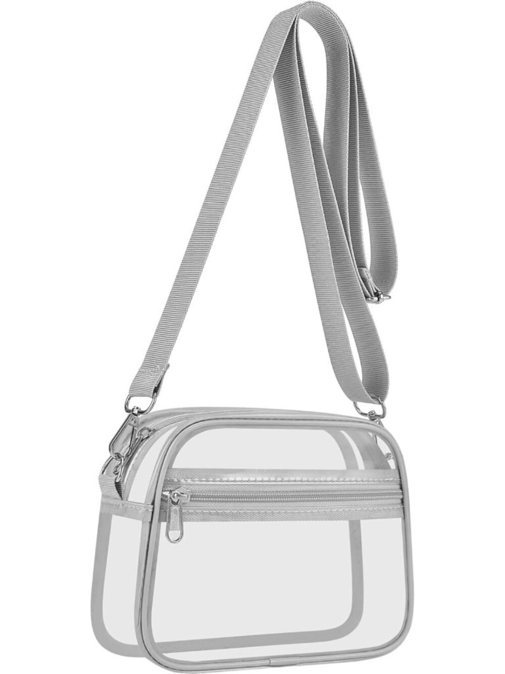 Clear Stadium Bag | Transparent Sports Handbag | Ideal for Game Day & Events